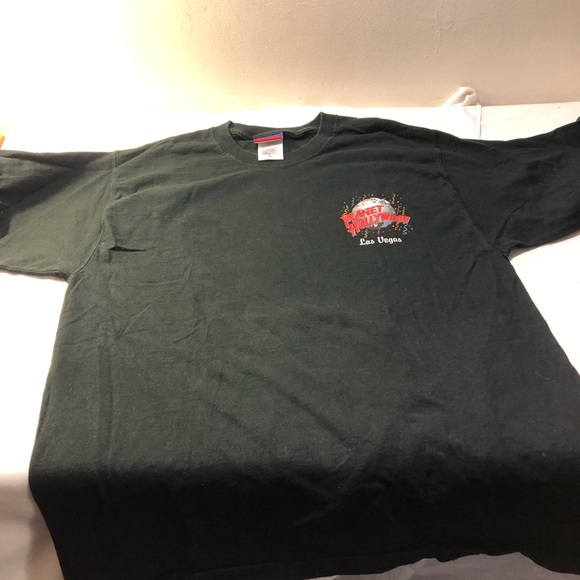 Planet Hollywood Las Vegas 2000 T-shirt Tee double sided Medium - Picture 3 of 7